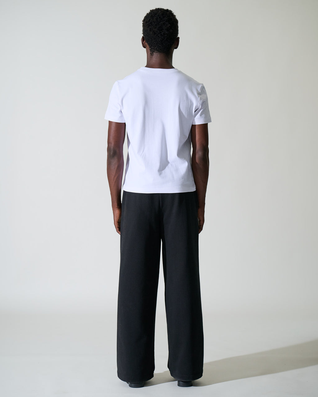 White Crop Tee