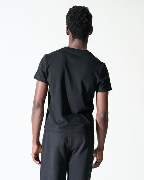 Black Crop Tee